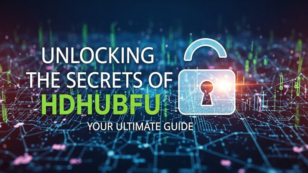 Unlocking the Secrets of HDHubFU: Your Ultimate Guide