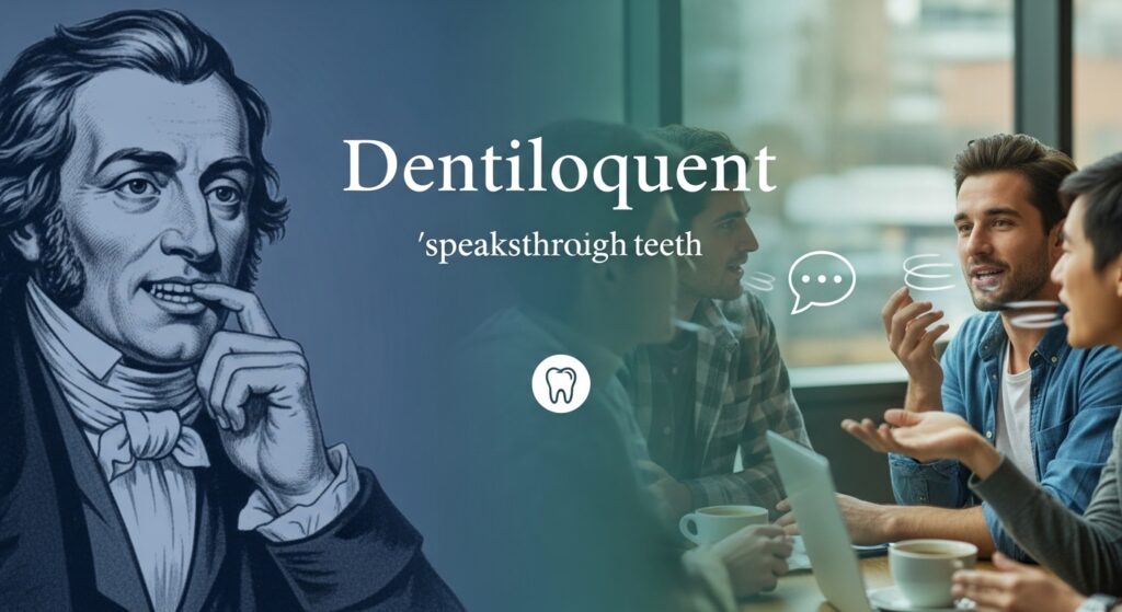 dentiloquent